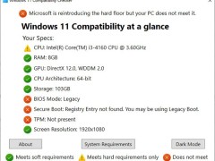 Windows 11 Compatibility Checker(win11升级检测工具)